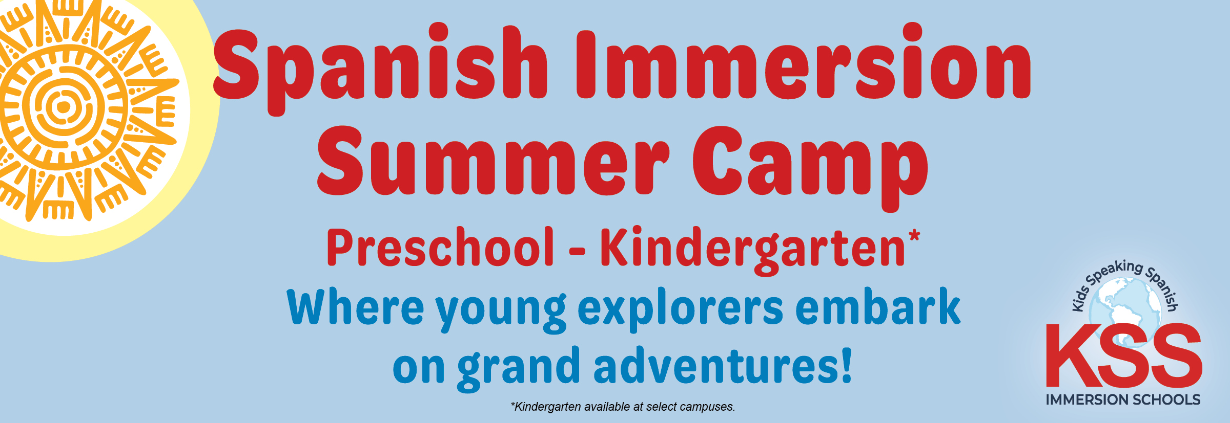 Sign up for Kids Speaking Spanish Summer Camp
